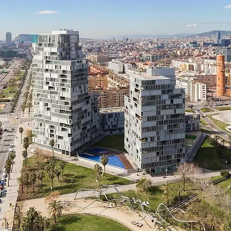 Seafront With Terrace 펜션 바르셀로나